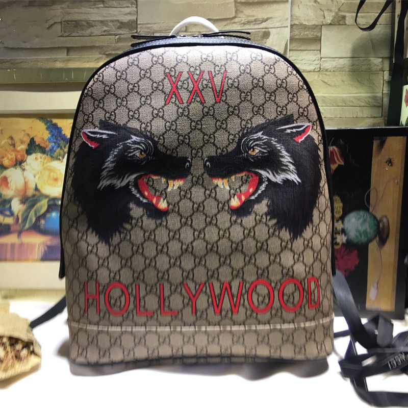 Canvas Backpack Men's Shoulder Backpack Size 31.5*41*14.5cm