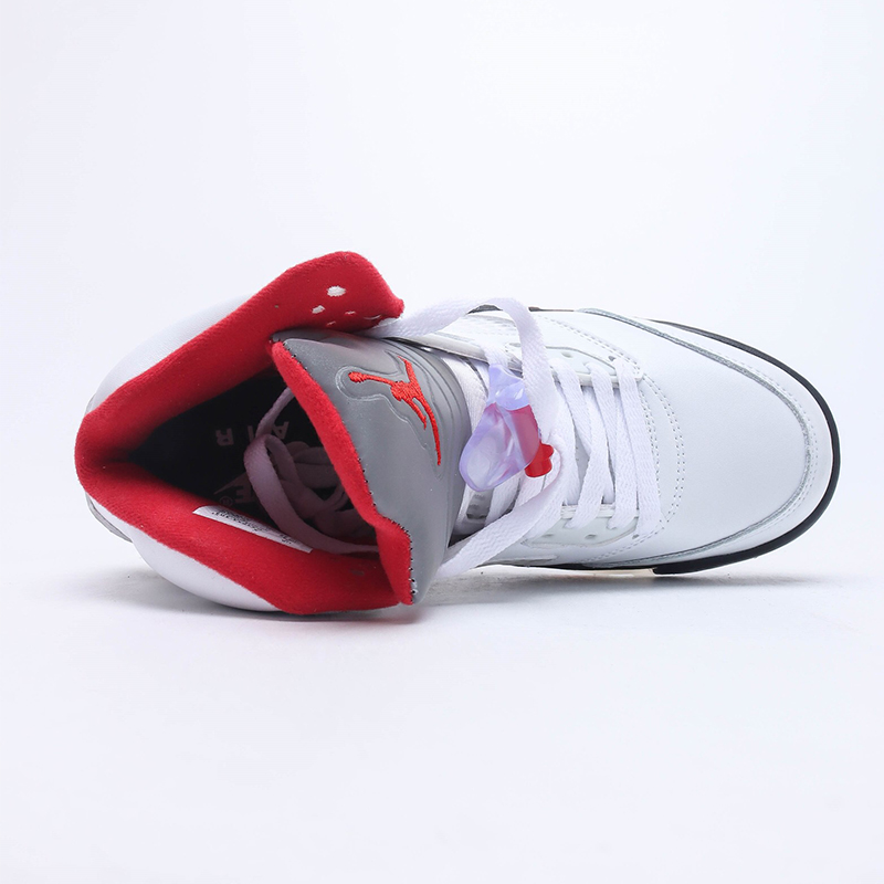 air jordan aj5 retro“fire red” Sport casual shoes Size:EU36-EU47