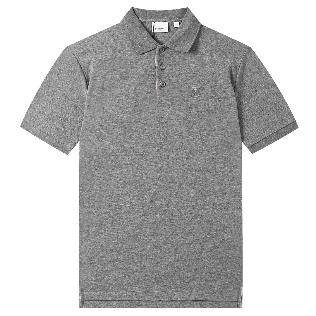 2022ss Men's Polo Grey Shirt