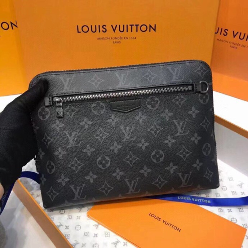 Men's Wallet Handbag 3 Colors Size 27*21*5cm