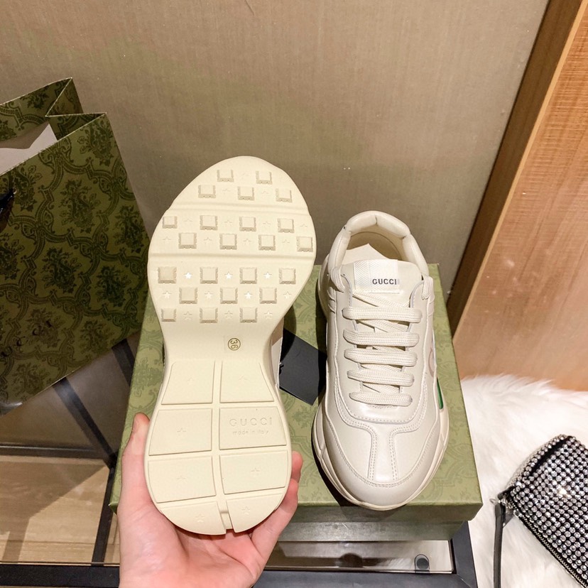 Rhyton Leather Sneakers Size:EU35-EU44