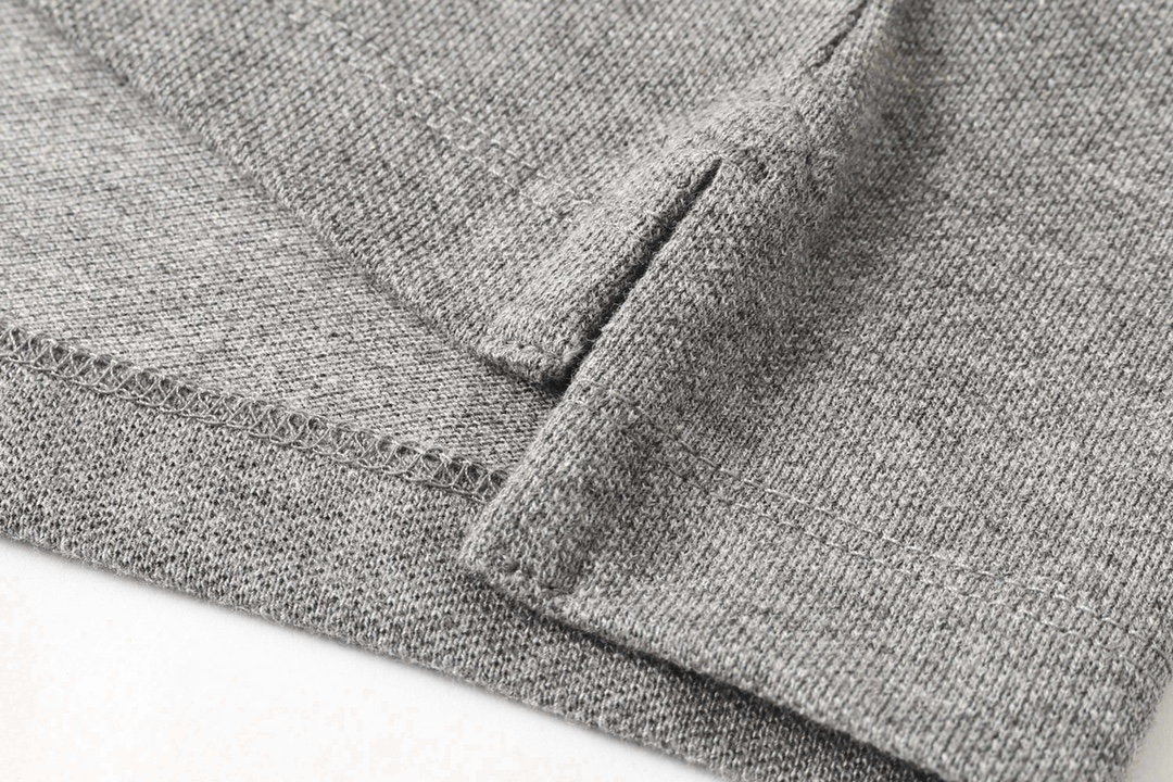 2022ss Men's Polo Grey Shirt