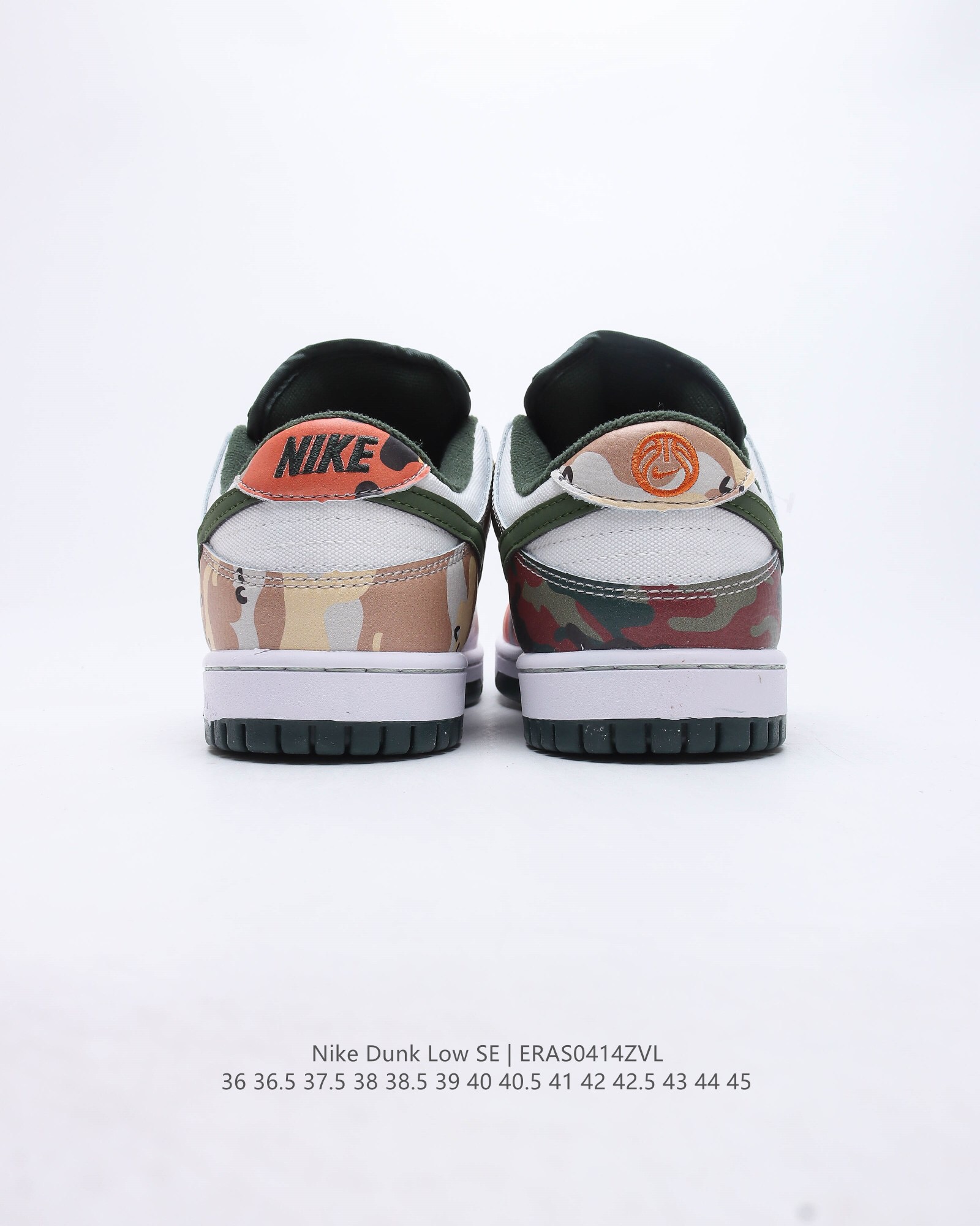 Sb dunk low se sail multi-camo casual shoes Size:EU36-EU45
