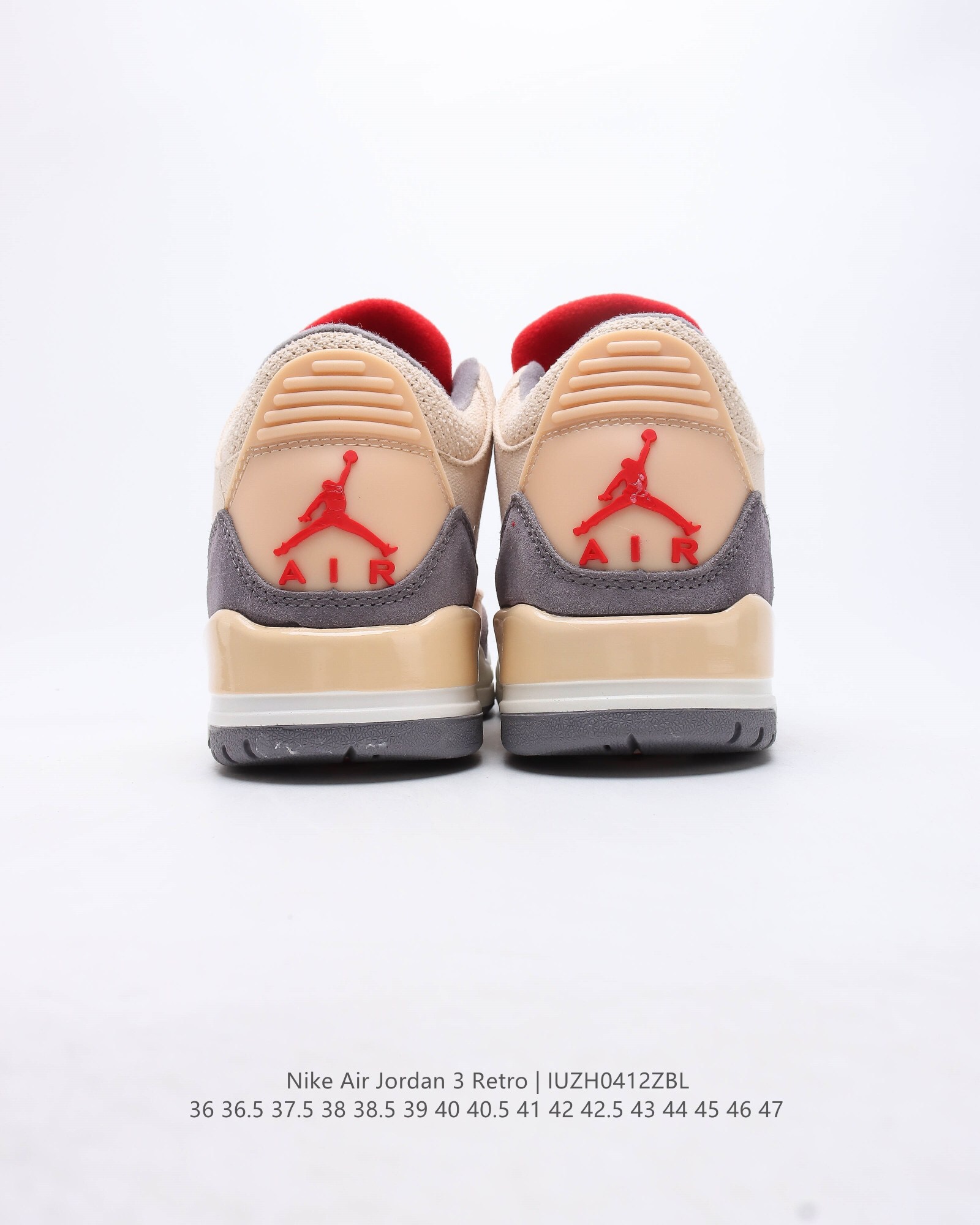 air jordan 3 retro animal instinct aj3 casual shoes Size:EU36-EU47