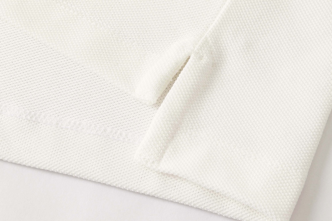 2022ss Men's Polo White Shirt