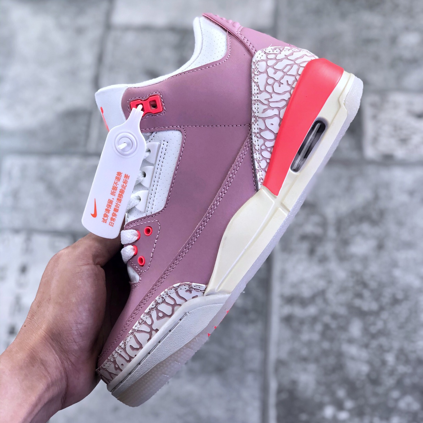 Air Jordan 3 “Rust Pink” Size:EU36-EU46/US4-US12