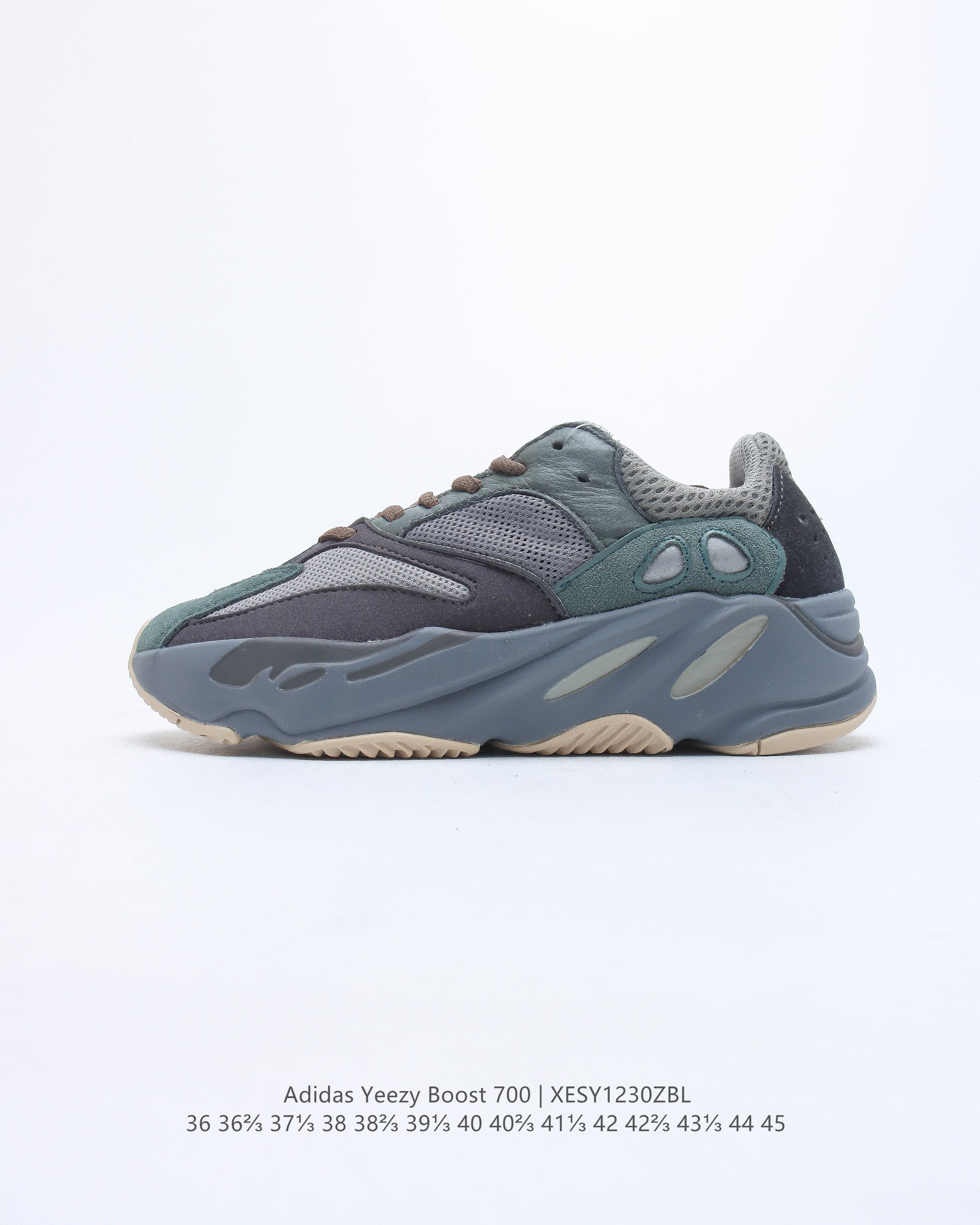 Yeezy boost 700 inertia casual shoes Size:EU36-EU45