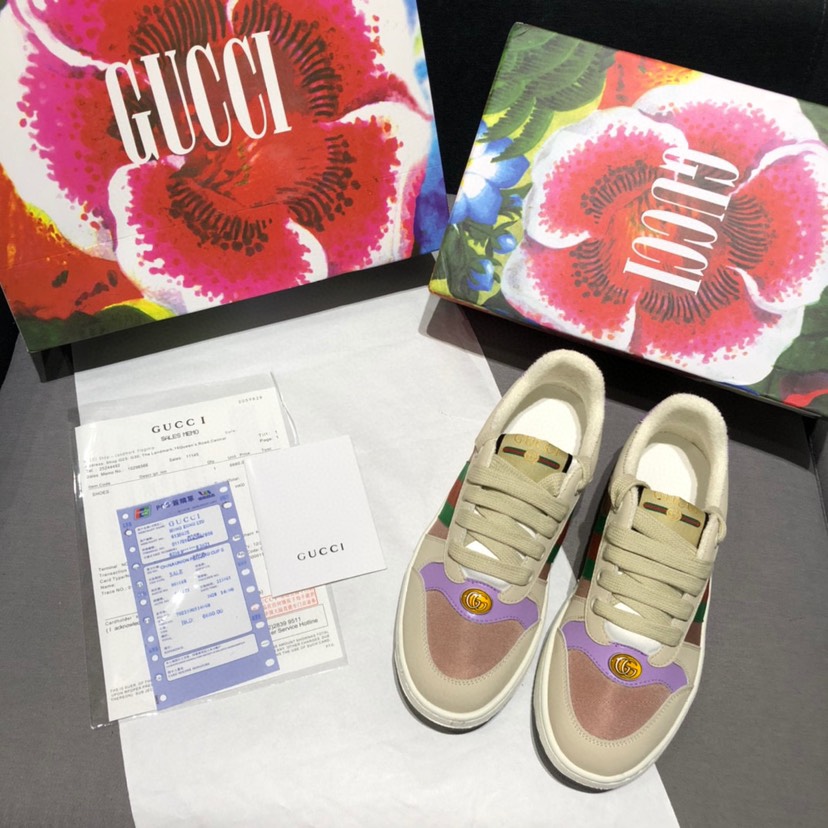 Screener Leather Sneakers Size:EU34-EU44