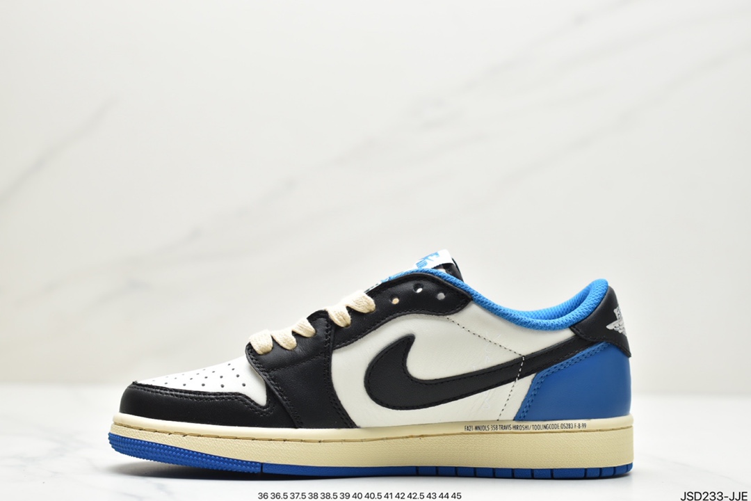 travis scott x air jordan aj1 low qx Sport casual shoes Size:EU36-E45