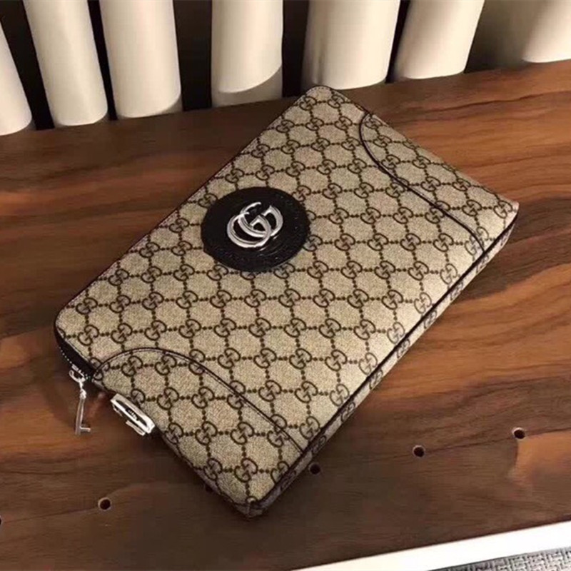 Men's Wallet Handbag Combination Lock Wallet 3 Colors Size 28*18*4 cm