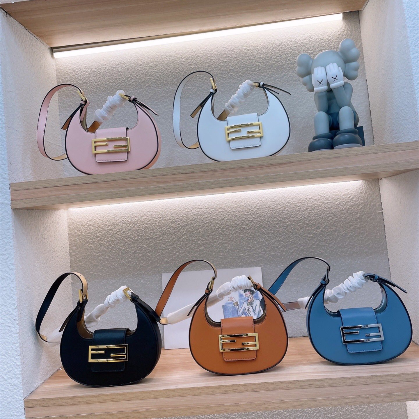 2022 New Cookie Bag ,5 Colors ,size:22*13cm