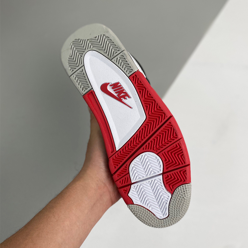 air jordan 4 retro “fire red” Sport casual shoes Size:EU36-EU47