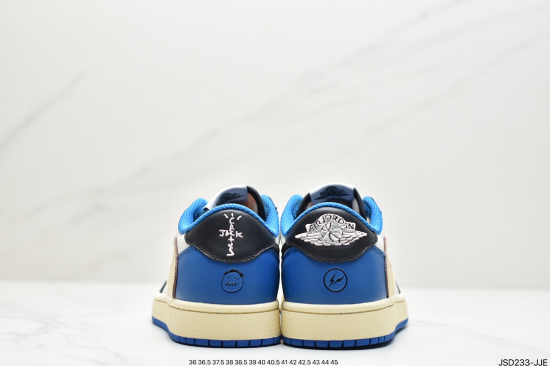 travis scott x air jordan aj1 low qx Sport casual shoes Size:EU36-E45