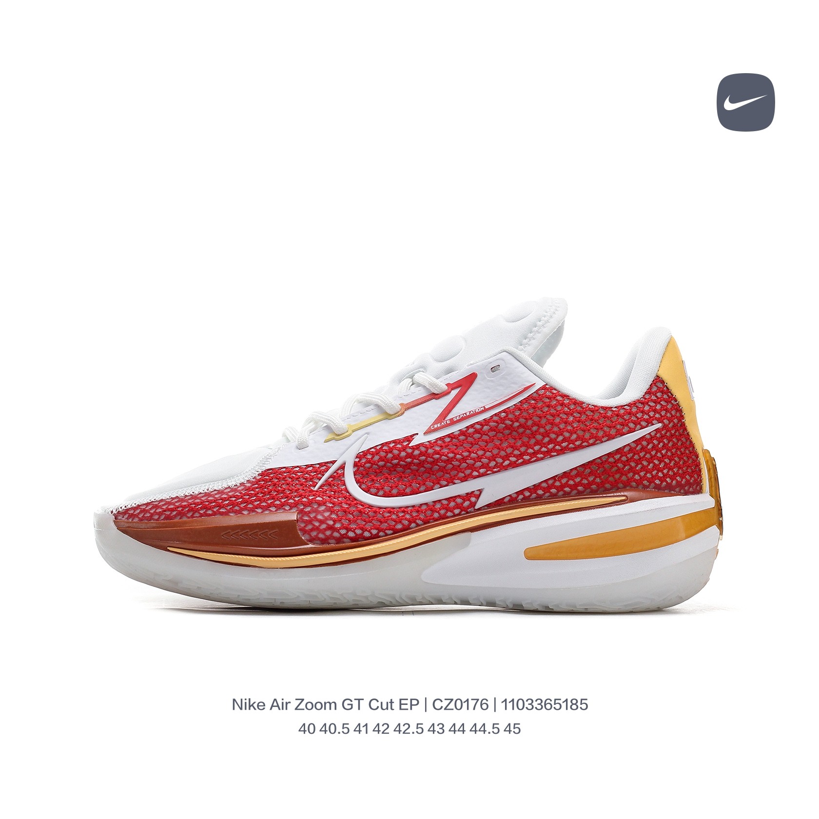 Air Zoom GT Cut Basketball Shoes SIZE:EU40-EU45/US7-US11