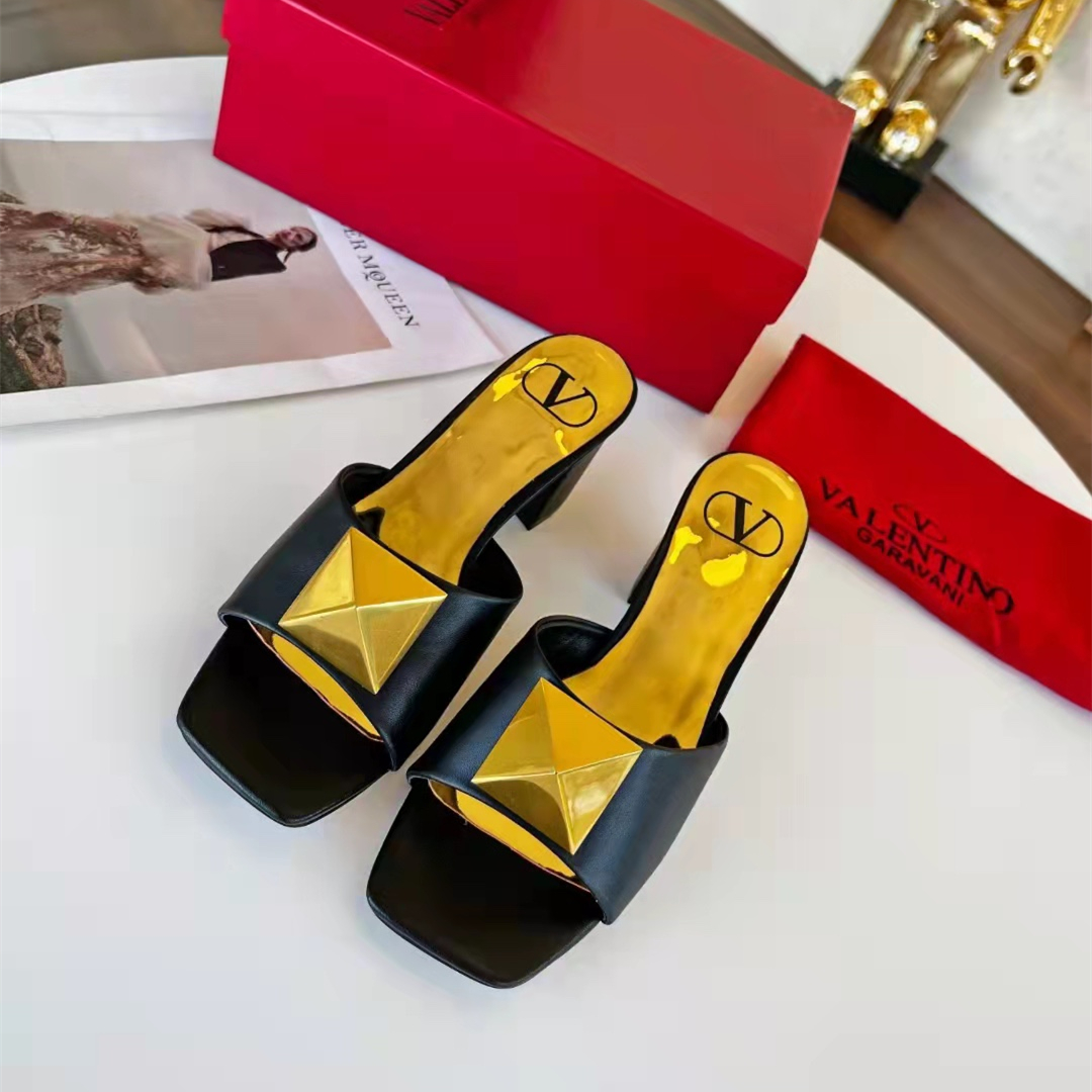 2022 New Sandals Heel Women's Shoes ,6 Colors ,Size:EU35-EU41