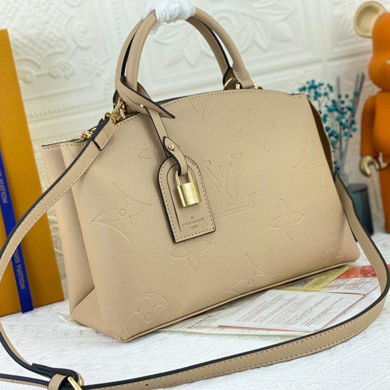 Grand Palais Handbag Khaki Size 34*24*15 cm