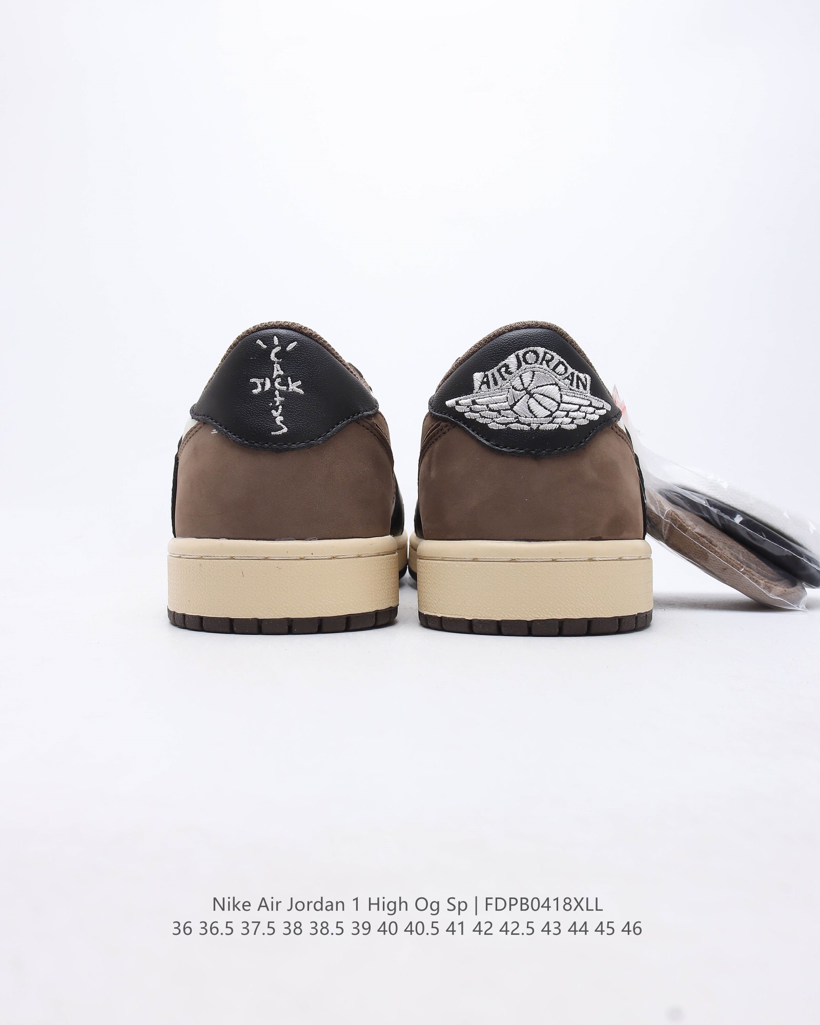 travis scott x air jordan 1 reverse mocha aj1 casual shoes Size:EU36-EU46