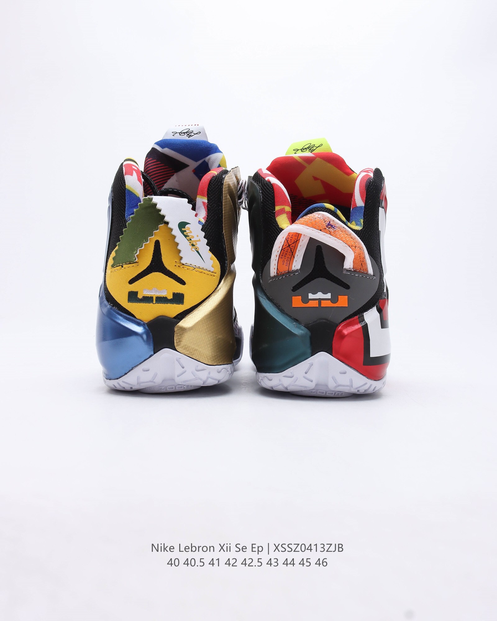 lebron 12 p.s elite hexagonal zoom air casual shoes Size:EU40-EU46