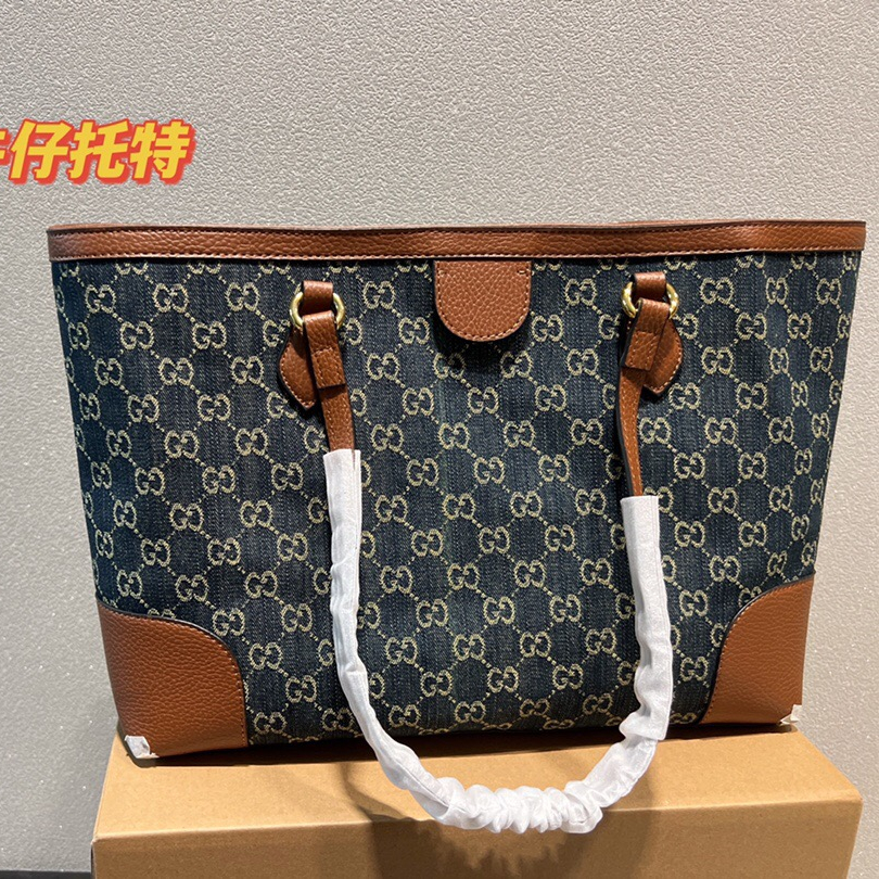 Denim ophidia Tote Bag Size:37*27CM