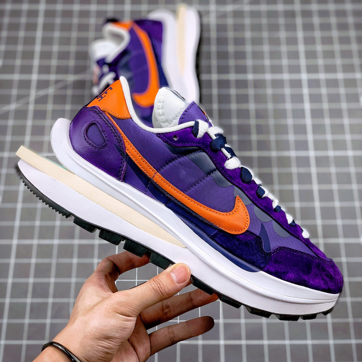 sacai x nk vaporwaffle 3.0 “ royal fuchsia ” shoes EU36-EU45