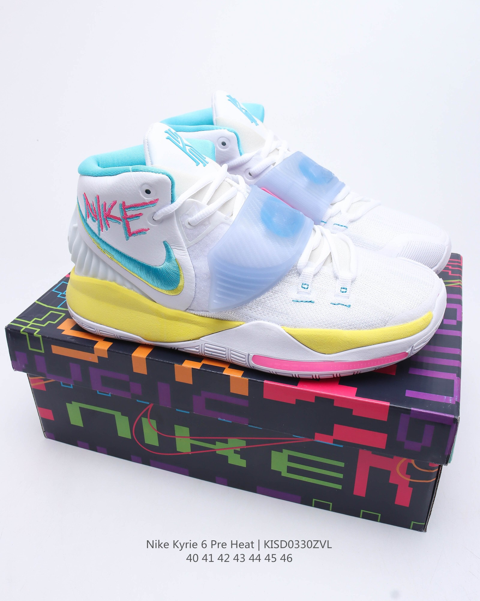kyrie 6 pre-heat casual shoes Size：EU40-EU46