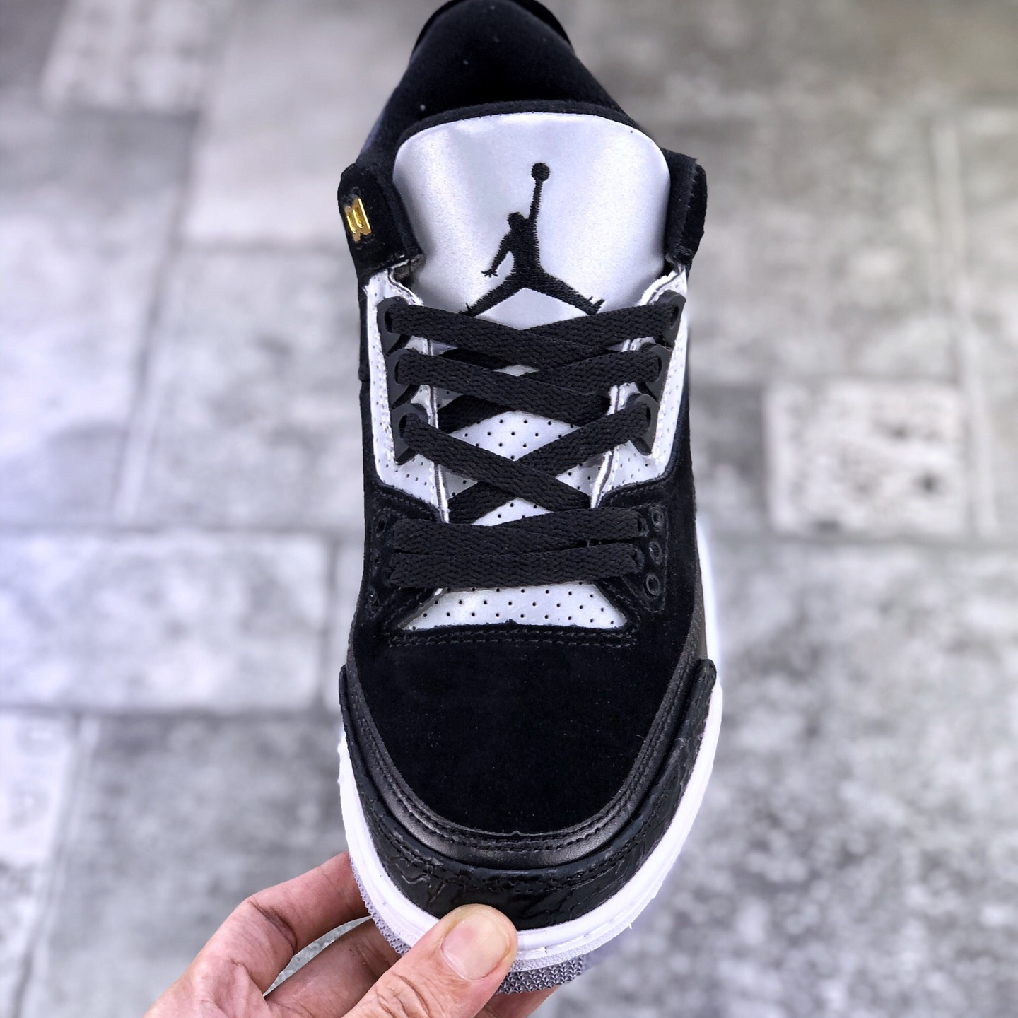 Air Jordan 3 Tinker Black Cement Size:EU36-EU46/US4-US12
