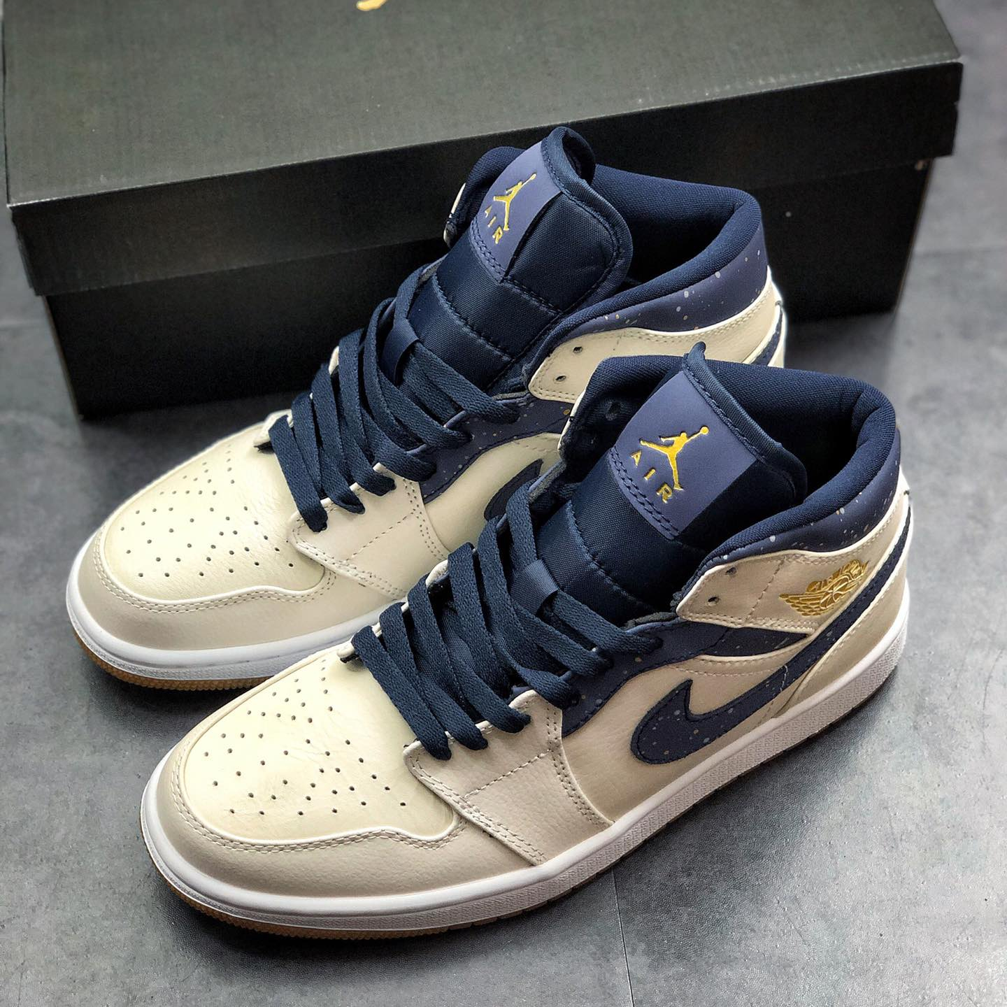 Air Jordan 1 Mid Leisure Board Shoes EU36-EU47.5/ US4-US13