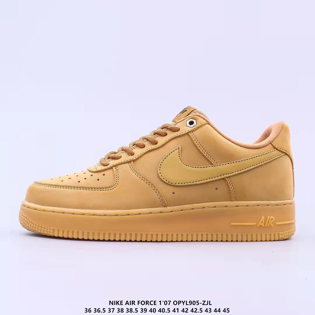 Air Force 1 LOW 07 LV8:Wheat/Flax CJ9179-200 SIZE:EU36-EU45