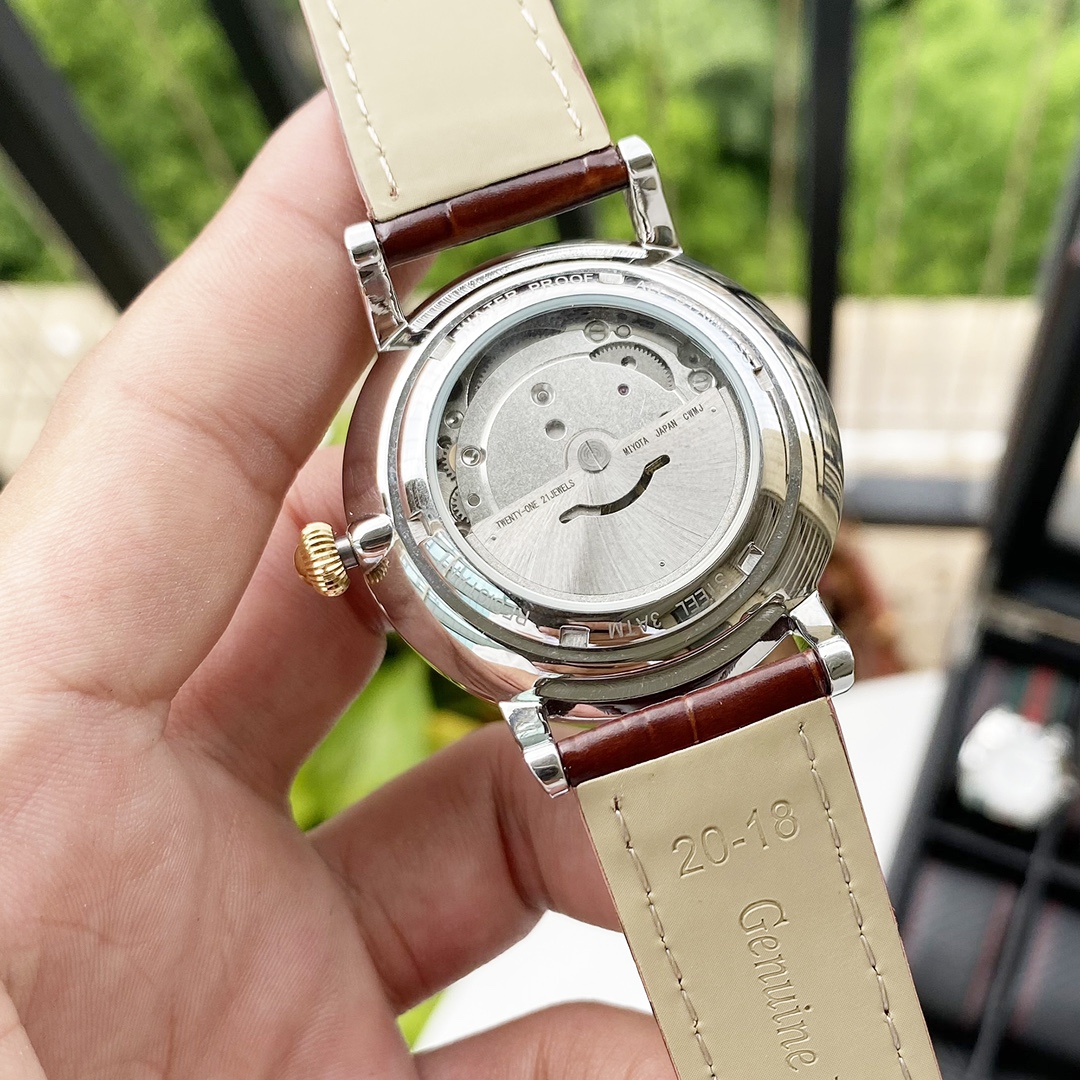 Classic Collection Couple Mechanical Watches,men40×11mm,women35×11mm