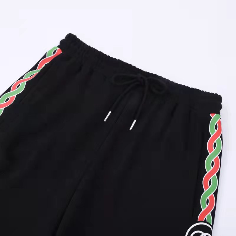 2022ss Men's Black Shorts