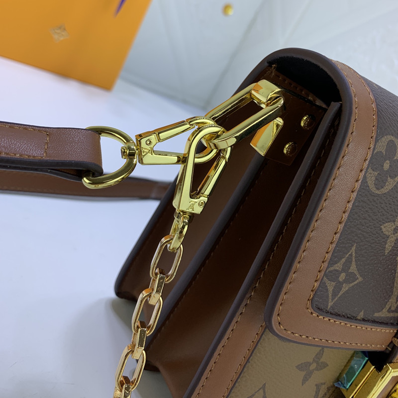 Dauphine Bag Large Bag Size 25*17*10.5,Medium Bag Size20*15*9,Mini Bag Size18.5*12*5cm