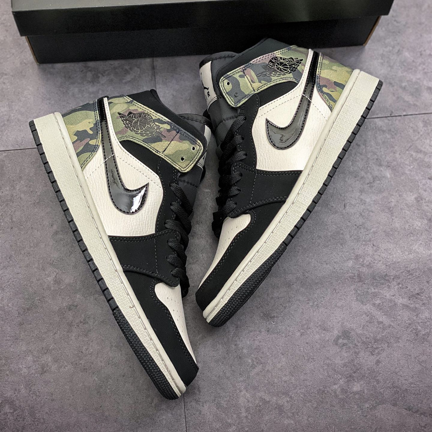 Air Jordan 1 Mid Leisure Board Shoes EU36-EU47.5/ US4-US13