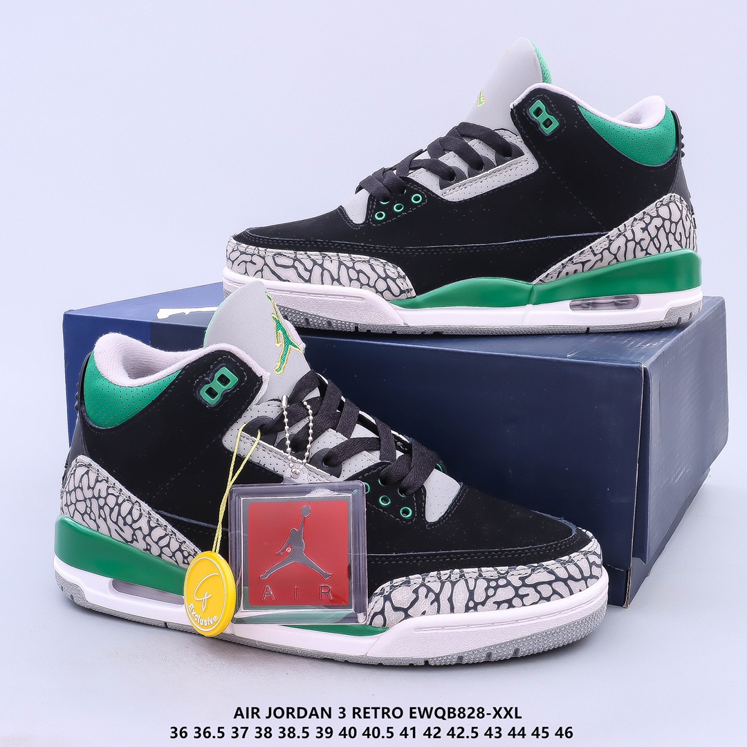 Air jordan 3 aj3 casual shoes Size:EU36-EU46