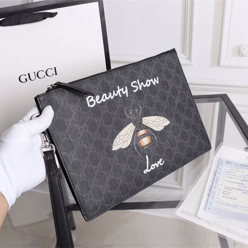 Little Bee Bag Men's Wallet Handbag 2 Colors Size 29*20*1.5 cm