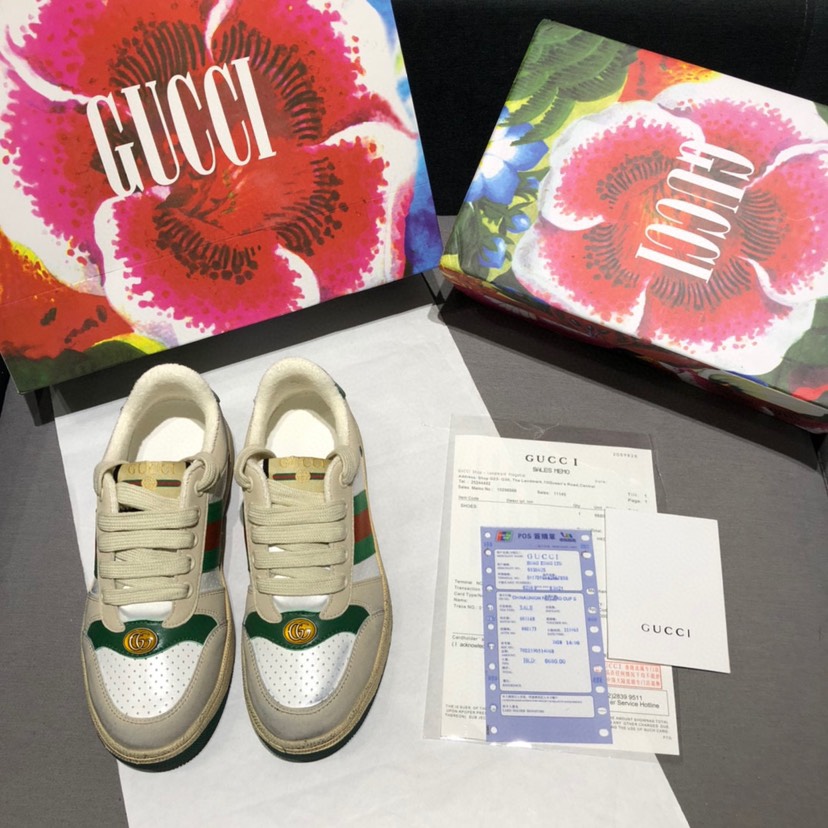 Screener Leather Sneakers Size:EU34-EU44