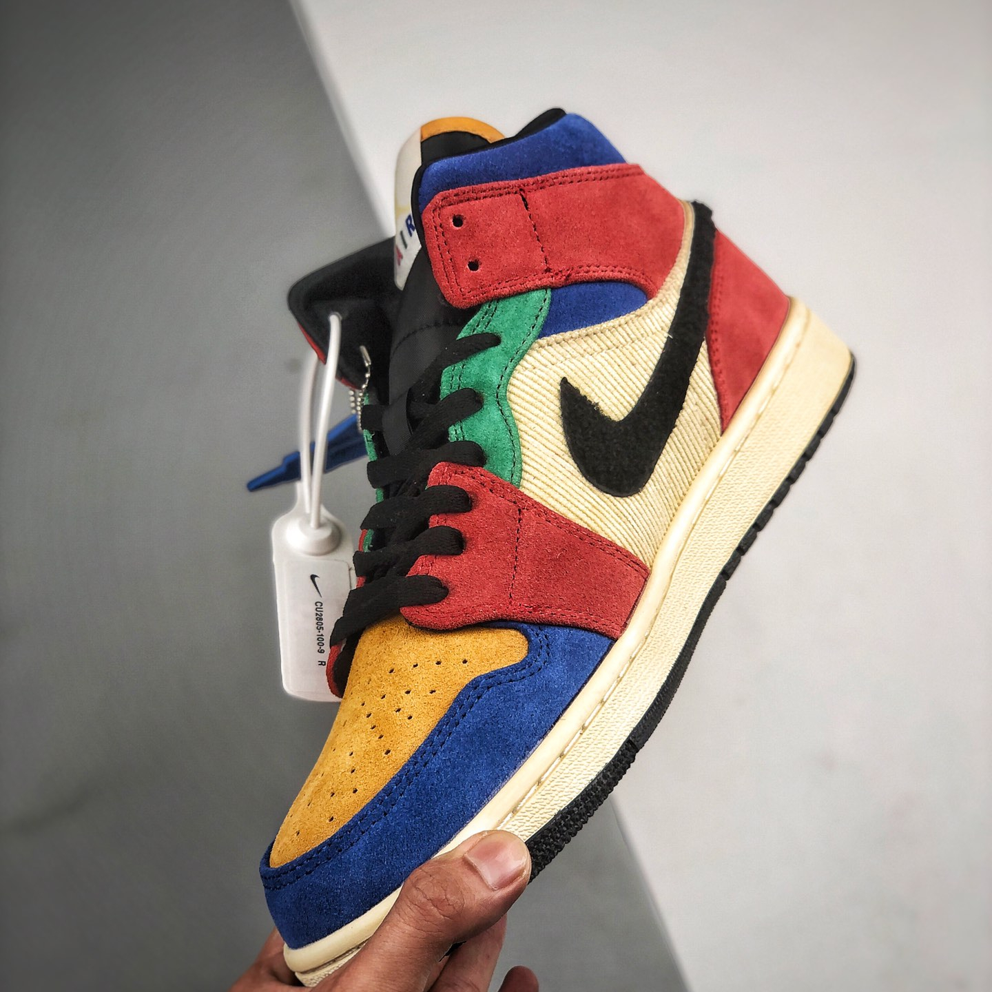 Air Jordan 1 Mid Leisure Board Shoes EU36-EU47.5/ US4-US13