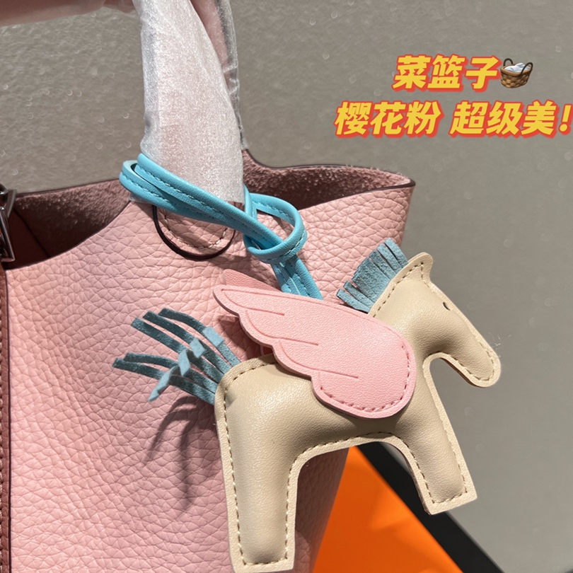 2022 New Pink Picotin Bags,size:19*17cm