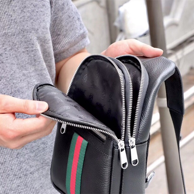 Men's Chest Bag Shoulder Bag Size 30*18*7 cm