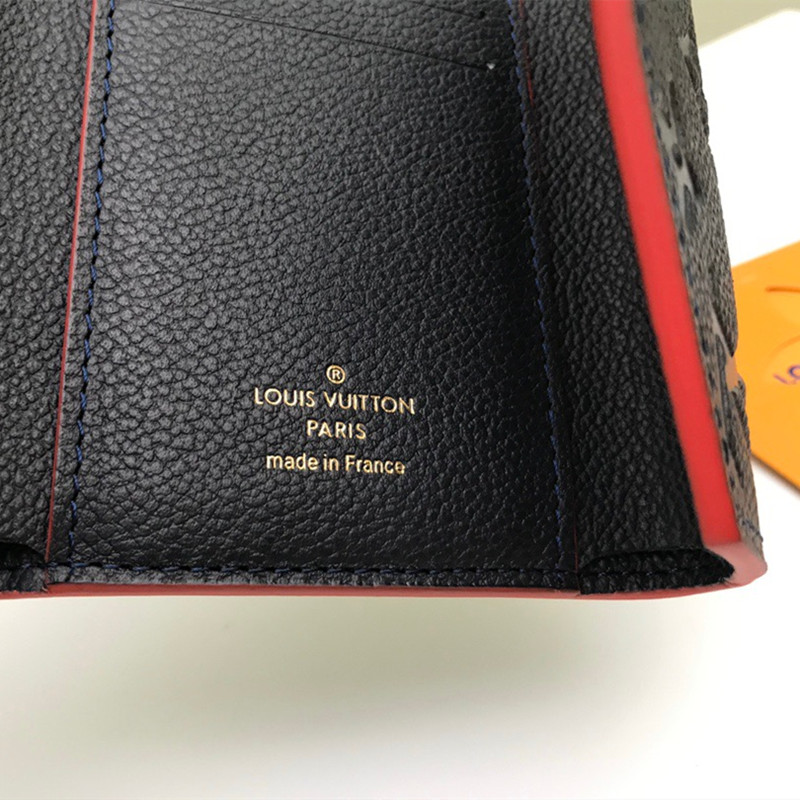 Victorine Wallet Dark Blue Size 12* 9.5*2.5cm