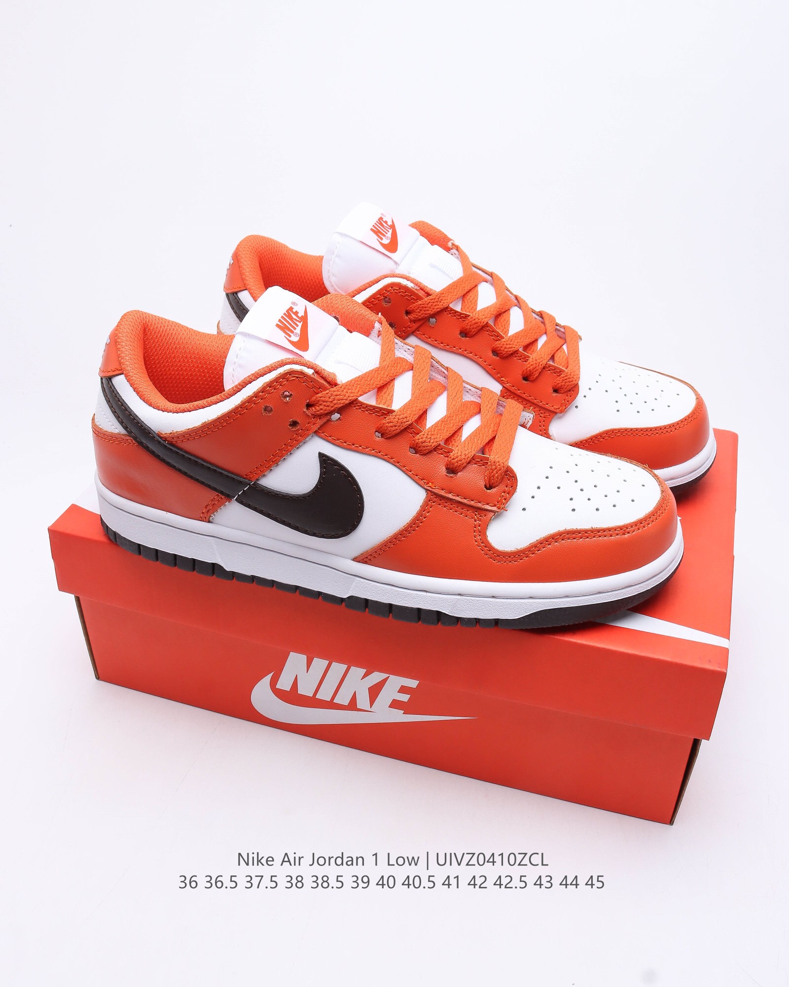 Sb dunk low reverse mesa orang casual shoes Size:EU36-EU45