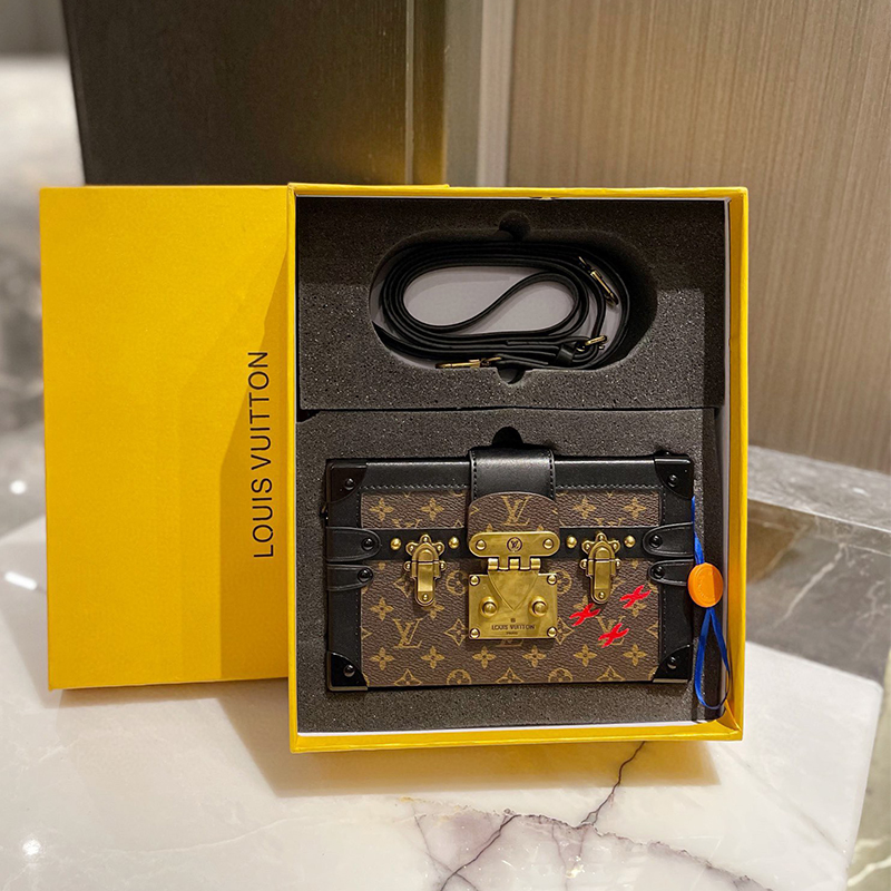 petite malle box malle monogram