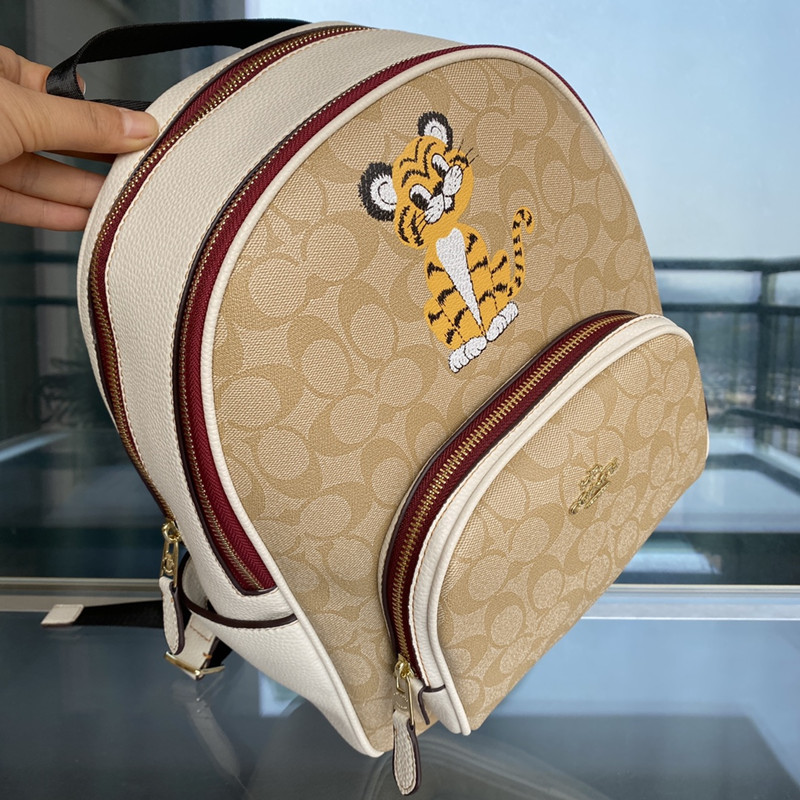 Year Of The Tiger Limited Edition Shoulder Bag Women's Fashion Backpack School Bags Size 27*35 cm