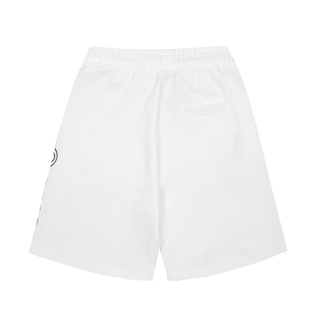 2022ss Men's White Shorts