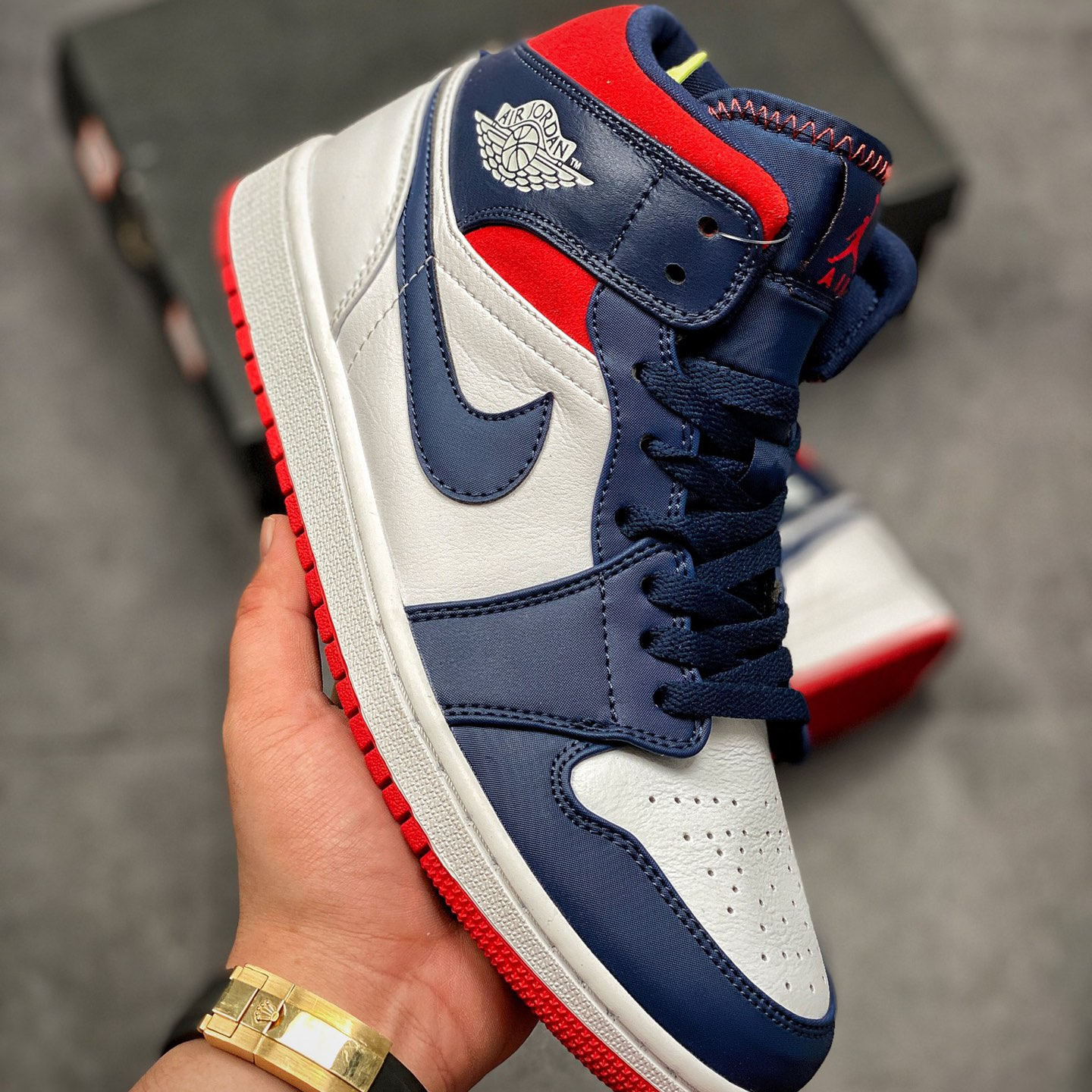 Air Jordan 1 Mid Leisure Board Shoes EU36-EU47.5/ US4-US13