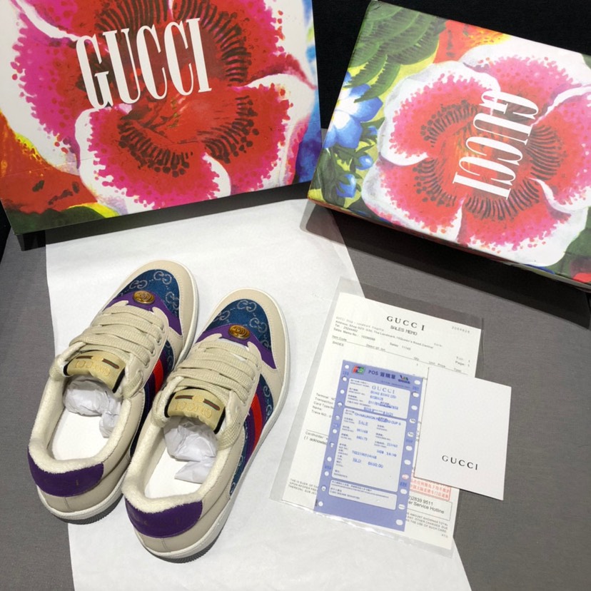 Screener Leather Sneakers Size:EU34-EU44