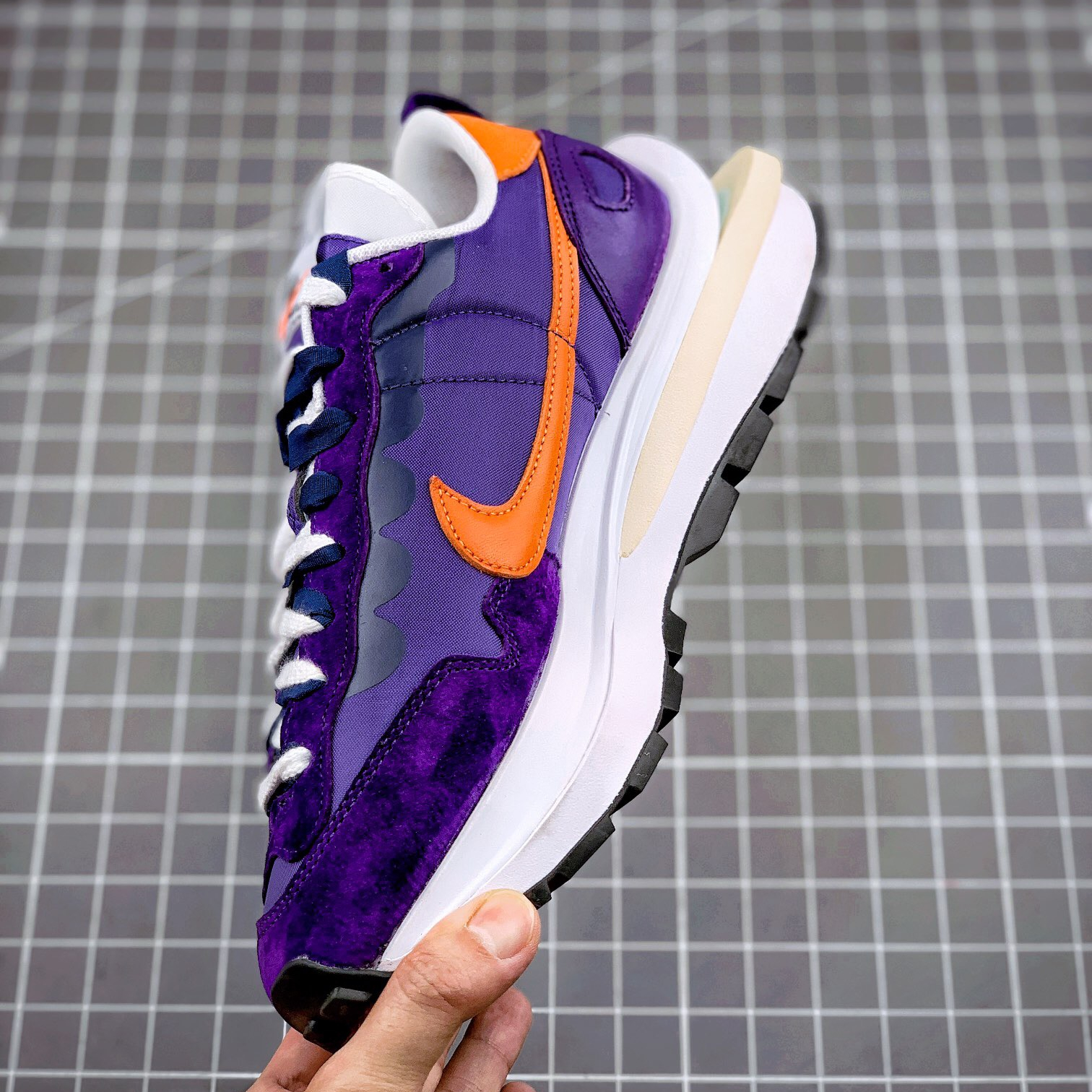 sacai x nk vaporwaffle 3.0 “ royal fuchsia ” shoes EU36-EU45