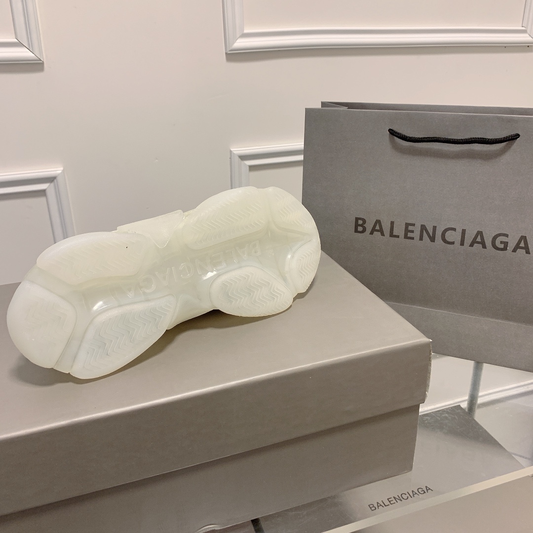 Triple S Clear Sole Women's Shoes Size:EU35-EU42