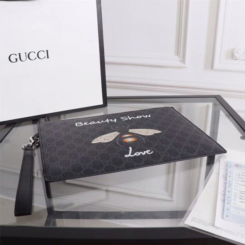 Little Bee Bag Men's Wallet Handbag 2 Colors Size 29*20*1.5 cm