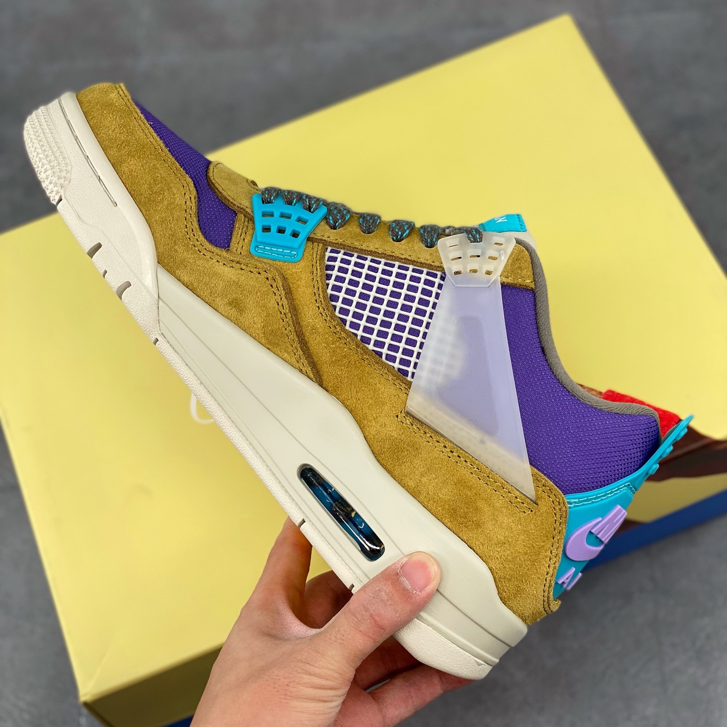 Air Jordan 4 SP Desert Moss Basketball Shoes Size：EU36-EU47