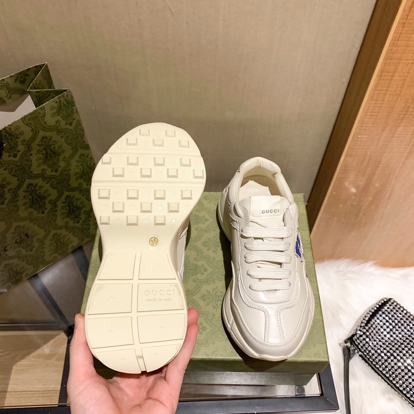 Rhyton Leather Sneakers Size:EU35-EU44